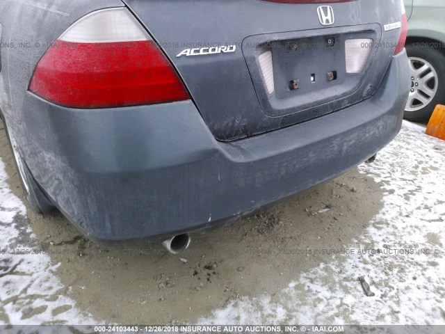 JHMCN365X6C001651 - 2006 HONDA ACCORD HYBRID GRAY photo 6