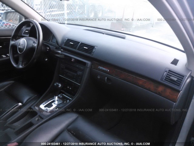 WAUVT68E12A212187 - 2002 AUDI A4 3.0 AVANT QUATTRO GRAY photo 5