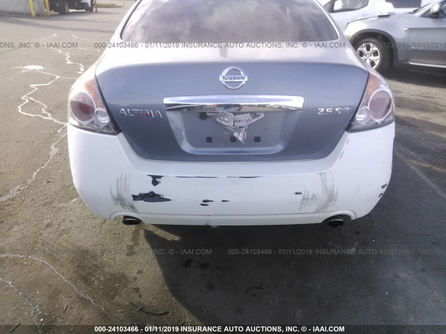 1N4AL2APXBN452195 - 2011 NISSAN ALTIMA S GRAY photo 6