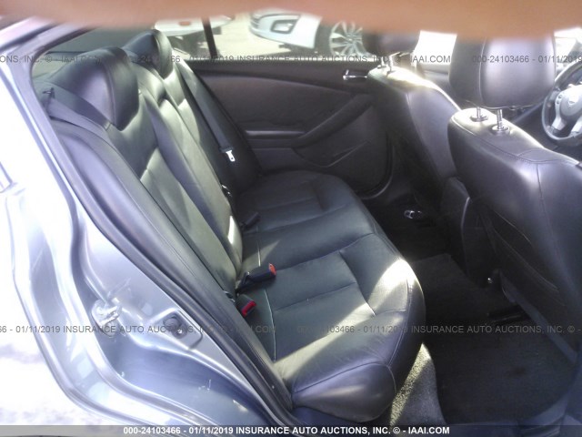 1N4AL2APXBN452195 - 2011 NISSAN ALTIMA S GRAY photo 8