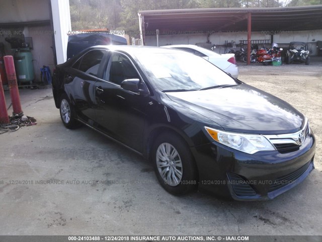 4T1BF1FKXCU155783 - 2012 TOYOTA CAMRY SE/LE/XLE 黑色 照片 1