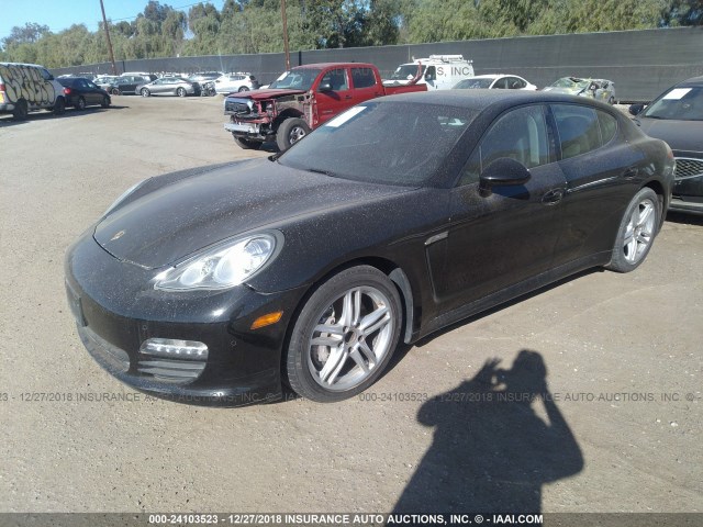 WP0AA2A75BL020609 - 2011 PORSCHE PANAMERA 2/4 BLACK photo 2