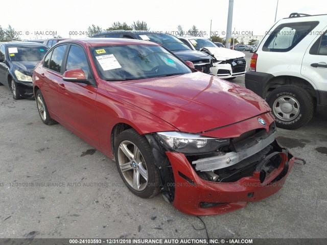 WBA3D3C54FK158412 - 2015 BMW 328 D RED photo 1