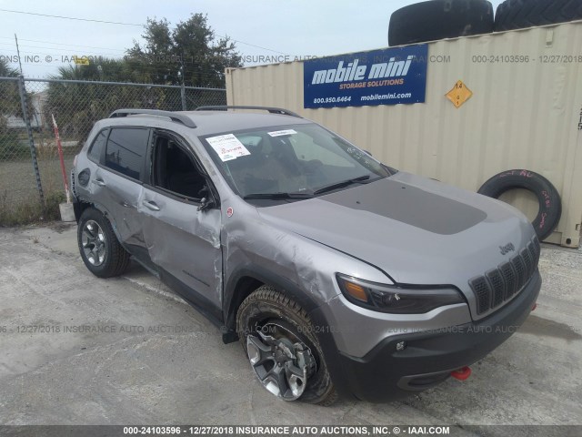 1C4PJMBX6KD298515 - 2019 JEEP CHEROKEE TRAILHAWK GRAY photo 6