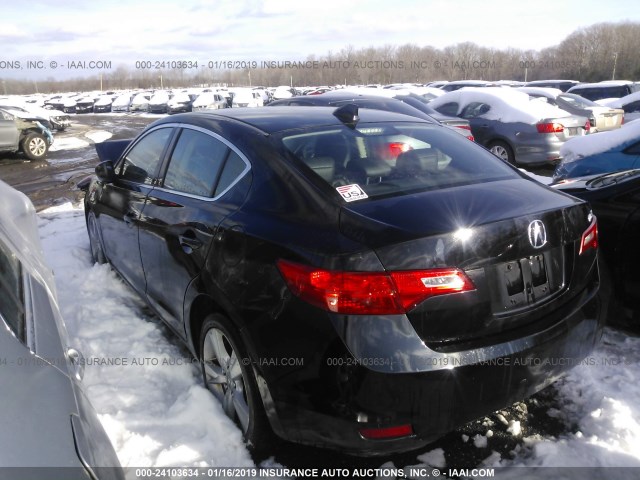 19VDE1F37EE002202 - 2014 ACURA ILX 20 BLACK photo 3