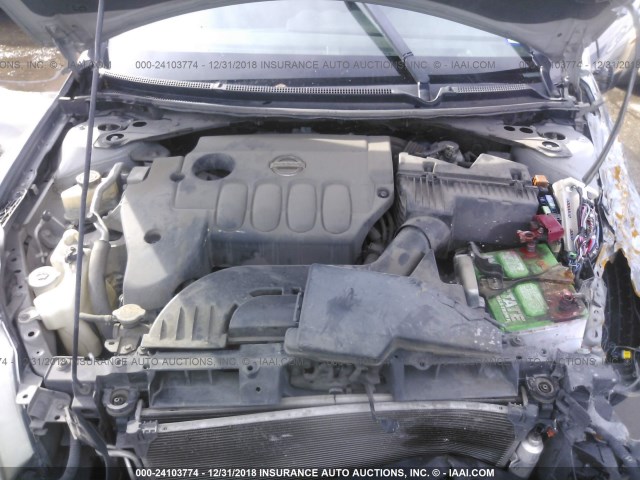 1N4AL24E09C199209 - 2009 NISSAN ALTIMA 2.5S GRAY photo 10