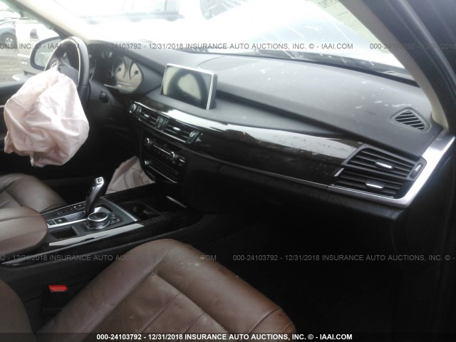 5UXKR0C52E0K48312 - 2014 BMW X5 XDRIVE35I BLACK photo 5
