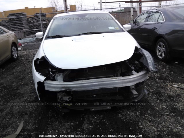 1C3CDFBB3FD265231 - 2015 DODGE DART SXT WHITE photo 6