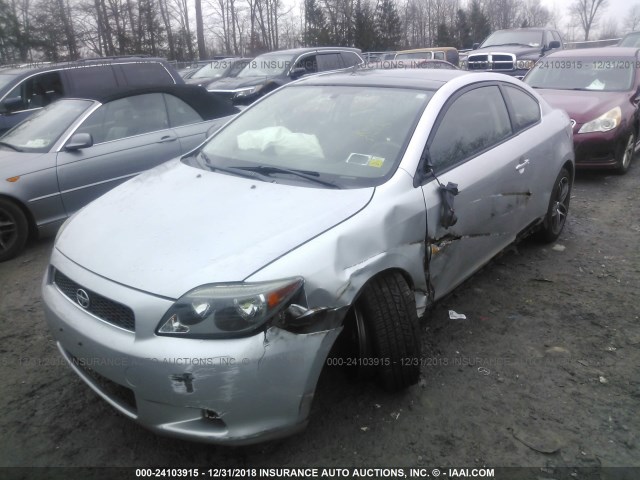 JTKDE177860078412 - 2006 TOYOTA SCION TC 银色 照片 2