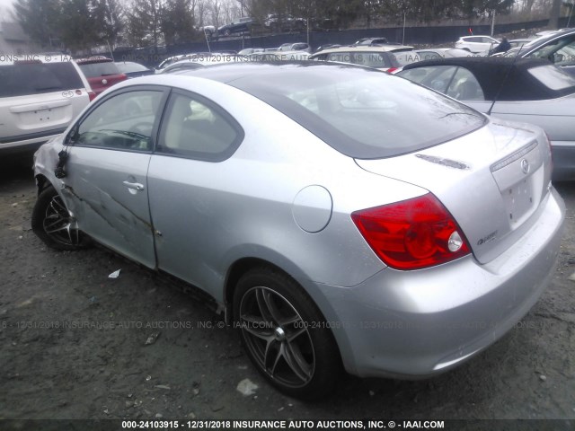 JTKDE177860078412 - 2006 TOYOTA SCION TC 银色 照片 3