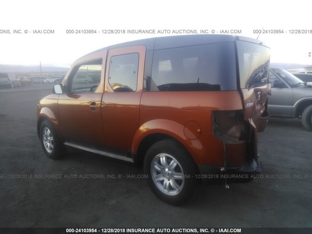 5J6YH18786L015947 - 2006 HONDA ELEMENT EX ORANGE photo 3