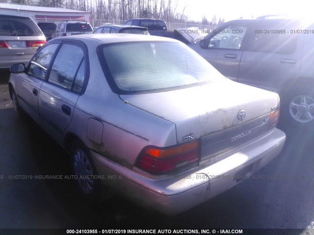 2T1AE09B2SC103083 - 1995 TOYOTA COROLLA LE/DX 金色 照片 3