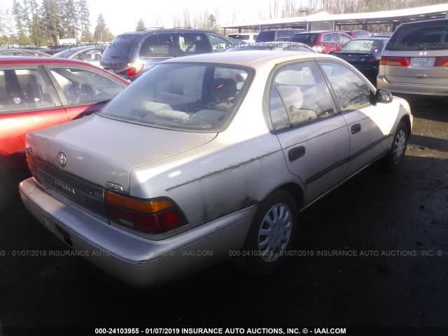 2T1AE09B2SC103083 - 1995 TOYOTA COROLLA LE/DX GOLD photo 4