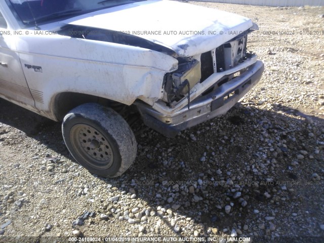 1FTCR10A7MUB63860 - 1991 FORD RANGER WHITE photo 6