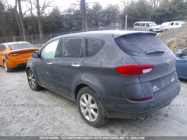 4S4WX85D974411489 - 2007 SUBARU B9 TRIBECA 3.0 H6/3.0 H6 LIMITED GRAY photo 3