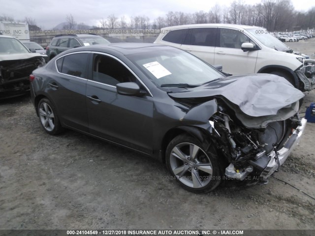 19VDE1F57DE006766 - 2013 ACURA ILX 20 PREMIUM GRAY photo 1