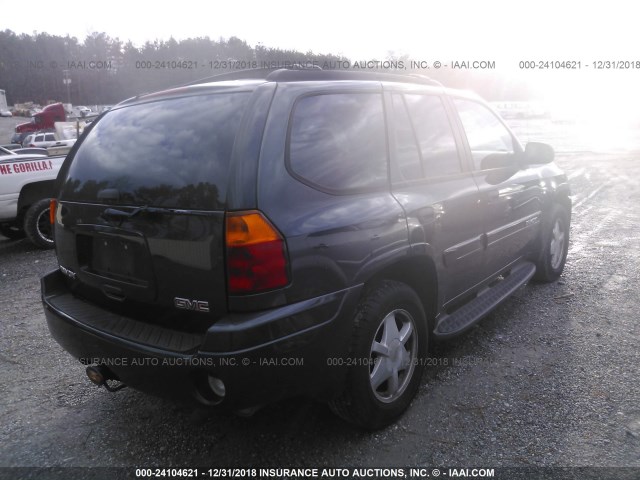 1GKDS13S332171675 - 2003 GMC ENVOY BLACK photo 4