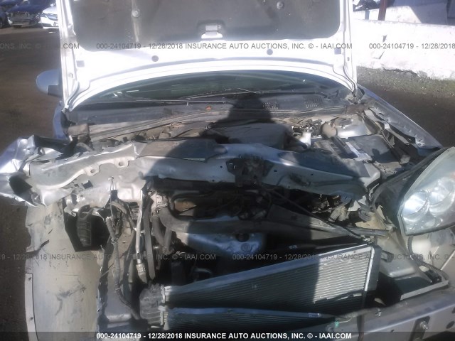 1G1ZU57N87F162999 - 2007 CHEVROLET MALIBU LTZ ნაცრისფერი ფოტო 10