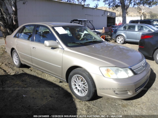 4T1BF28BX1U131497 - 2001 TOYOTA AVALON XL/XLS Champagne photo 1