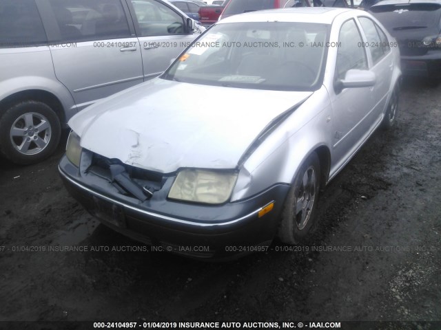 3VWSC29M91M045211 - 2001 VOLKSWAGEN JETTA GLS SILVER photo 6