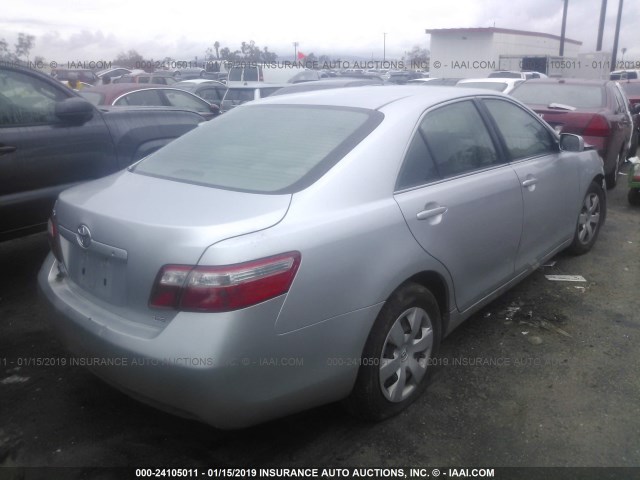 JTNBE46K173082061 - 2007 TOYOTA CAMRY NEW GENERAT CE/LE/XLE/SE SILVER photo 4