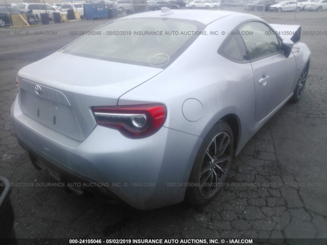 JF1ZNAA10H8704451 - 2017 TOYOTA 86 SPECIAL EDITION GRAY photo 4