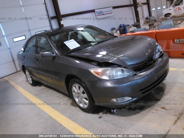 4T1BE32K24U840849 - 2004 TOYOTA CAMRY LE/XLE/SE GRAY photo 1