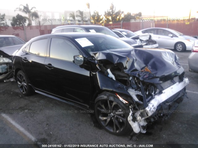 SHHFK7H43JU419854 - 2018 HONDA CIVIC SPORT 黑色 照片 1