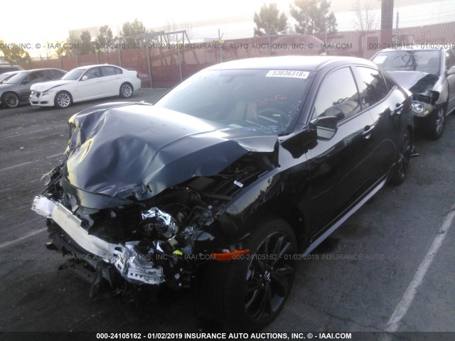 SHHFK7H43JU419854 - 2018 HONDA CIVIC SPORT 黑色 照片 2