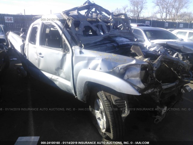 5TEUU42N45Z137066 - 2005 TOYOTA TACOMA ACCESS CAB ვერცხლისფერი ფოტო 1