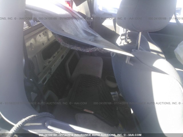 5TEUU42N45Z137066 - 2005 TOYOTA TACOMA ACCESS CAB ვერცხლისფერი ფოტო 8