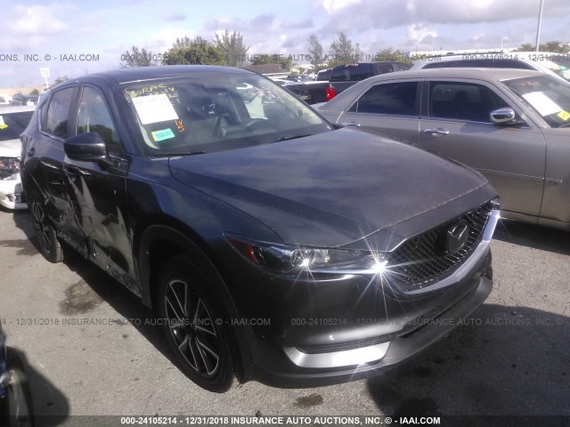 JM3KFACM3J0403328 - 2018 MAZDA CX-5 TOURING Noir photo 1