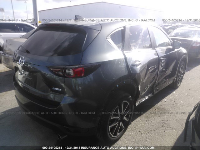 JM3KFACM3J0403328 - 2018 MAZDA CX-5 TOURING Noir photo 4
