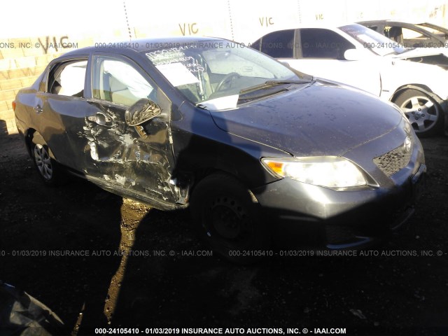 2T1BU4EE5AC399729 - 2010 TOYOTA COROLLA S/LE/XLE GRAY photo 1