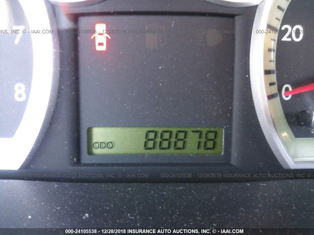 KL1TD56608B120236 - 2008 CHEVROLET AVEO LS GRAY photo 7