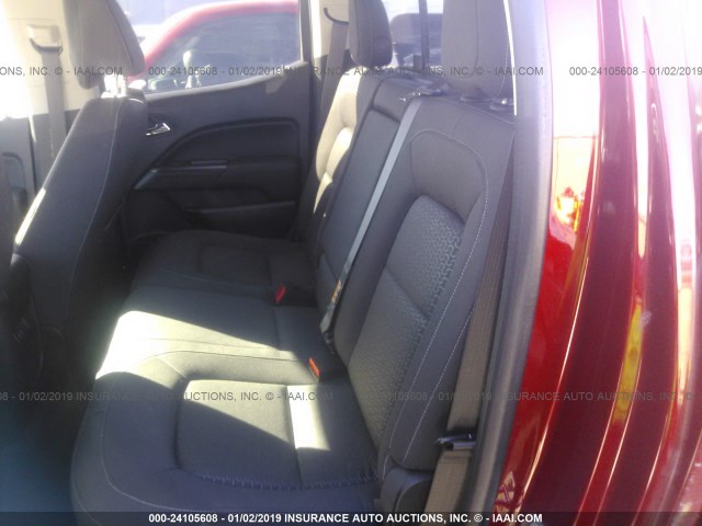 1GTG5CE37G1253308 - 2016 GMC CANYON SLE RED photo 8