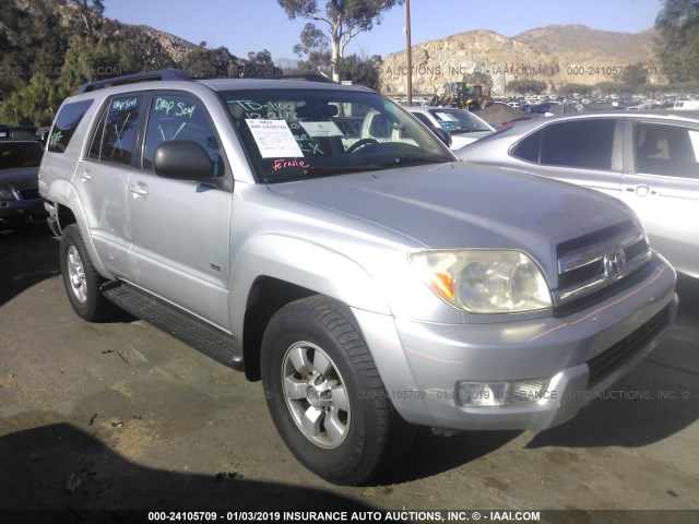 JTEZU14R650061785 - 2005 TOYOTA 4RUNNER SR5/SPORT SILVER photo 1