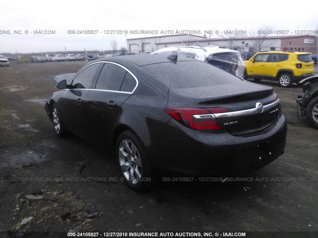 2G4GK5EX6F9296065 - 2015 BUICK REGAL 黑色 照片 3