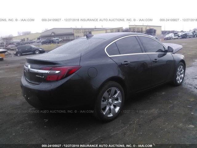 2G4GK5EX6F9296065 - 2015 BUICK REGAL 黑色 照片 4