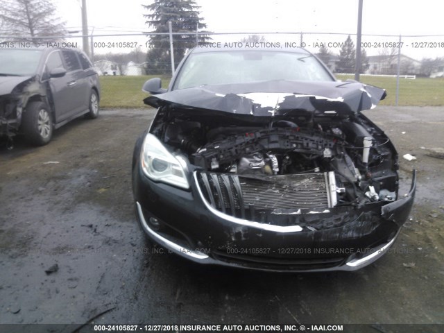 2G4GK5EX6F9296065 - 2015 BUICK REGAL 黑色 照片 6