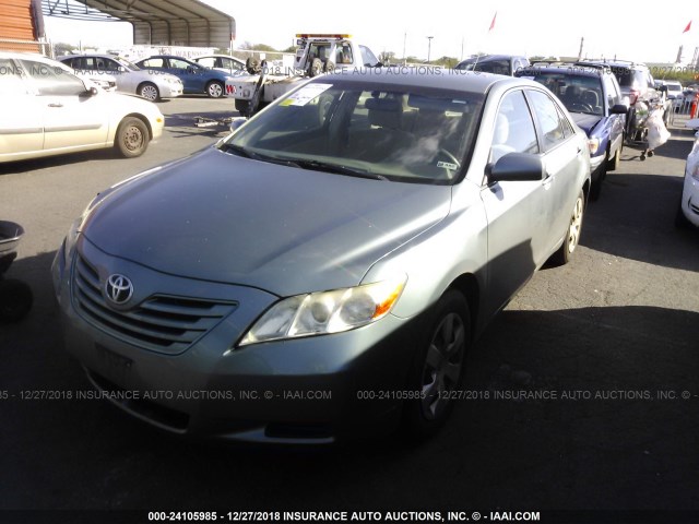 JTNBE46K993190950 - 2009 TOYOTA CAMRY SE/LE/XLE GREEN photo 2