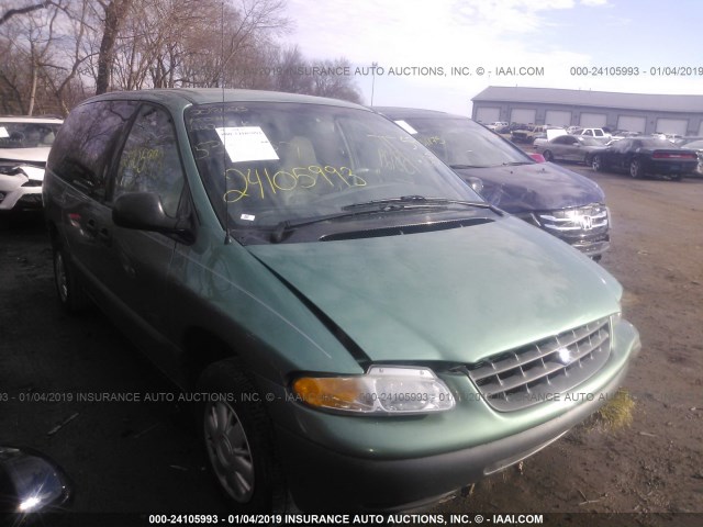 2P4GP44G7WR530257 - 1998 PLYMOUTH GRAND VOYAGER SE/EXPRESSO GREEN photo 1
