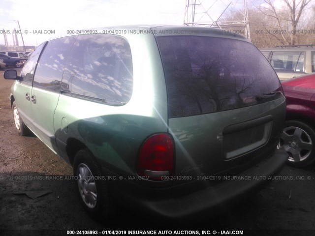 2P4GP44G7WR530257 - 1998 PLYMOUTH GRAND VOYAGER SE/EXPRESSO GREEN photo 3