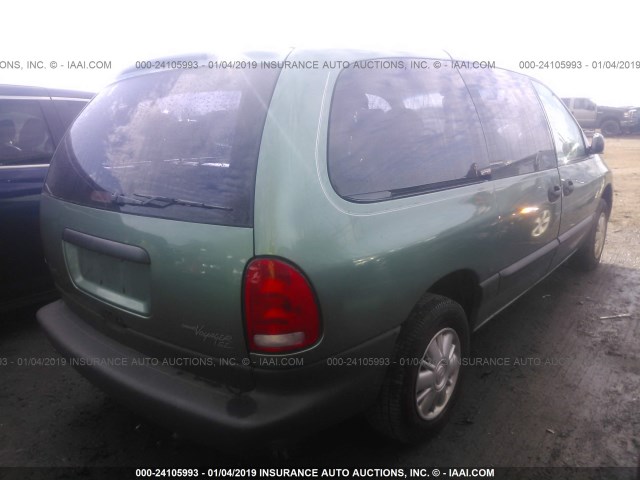 2P4GP44G7WR530257 - 1998 PLYMOUTH GRAND VOYAGER SE/EXPRESSO GREEN photo 4