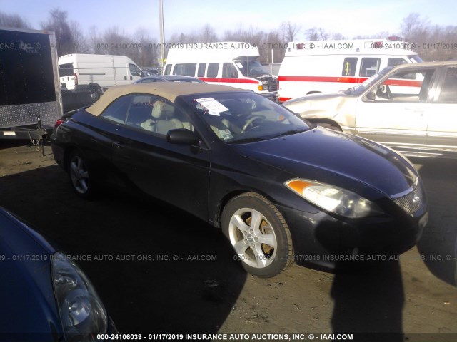 4T1FA38P35U048713 - 2005 TOYOTA CAMRY SOLARA SE/SLE BLACK photo 1