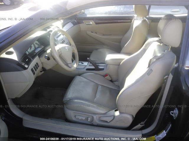 4T1FA38P35U048713 - 2005 TOYOTA CAMRY SOLARA SE/SLE BLACK photo 5