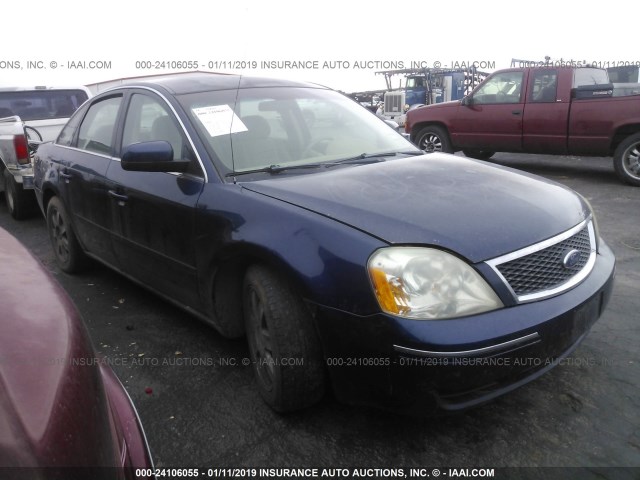 1FAHP23106G135256 - 2006 FORD FIVE HUNDRED SE BLUE photo 1