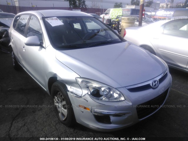 KMHDB8AEXCU136004 - 2012 HYUNDAI ELANTRA TOURING GLS SILVER photo 1