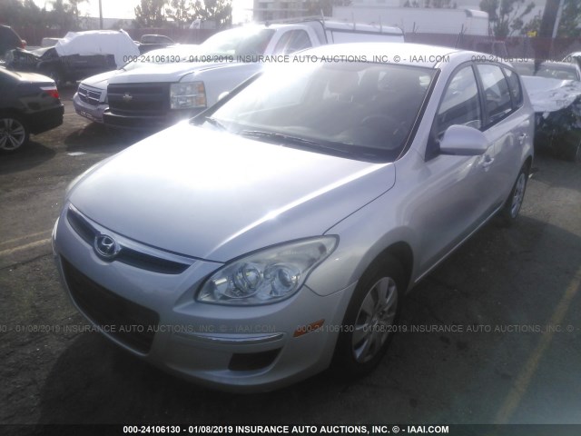 KMHDB8AEXCU136004 - 2012 HYUNDAI ELANTRA TOURING GLS SILVER photo 2