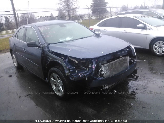 1G11B5SL3EF125168 - 2014 CHEVROLET MALIBU LS BLUE photo 1